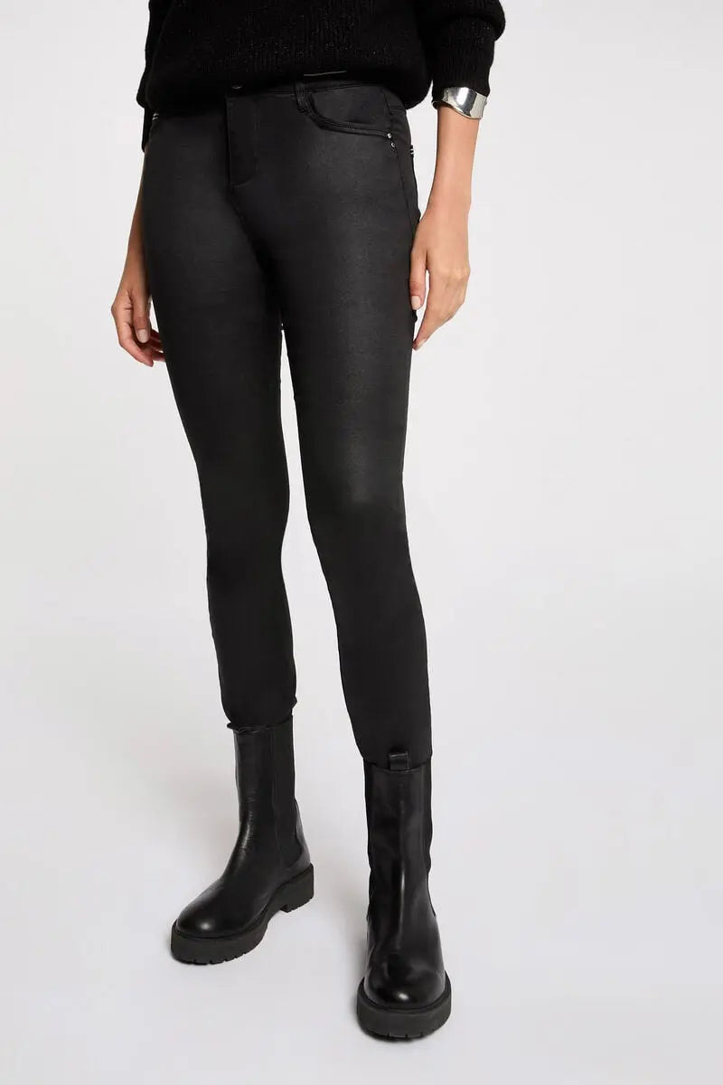 Pantalon slim enduit - PALONA Morgan