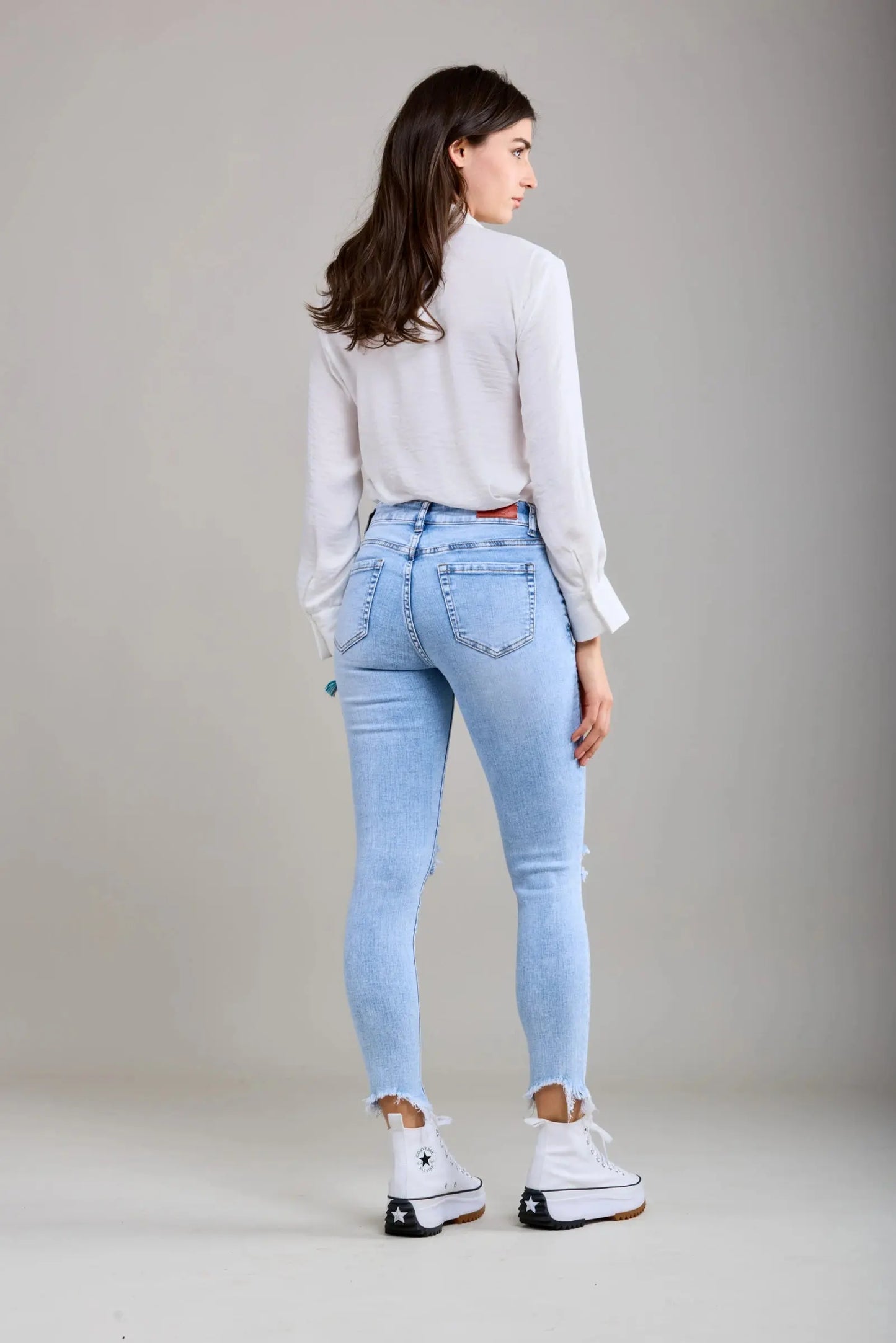 Jeans slim déchiré - Emy L'Empire Des Marques