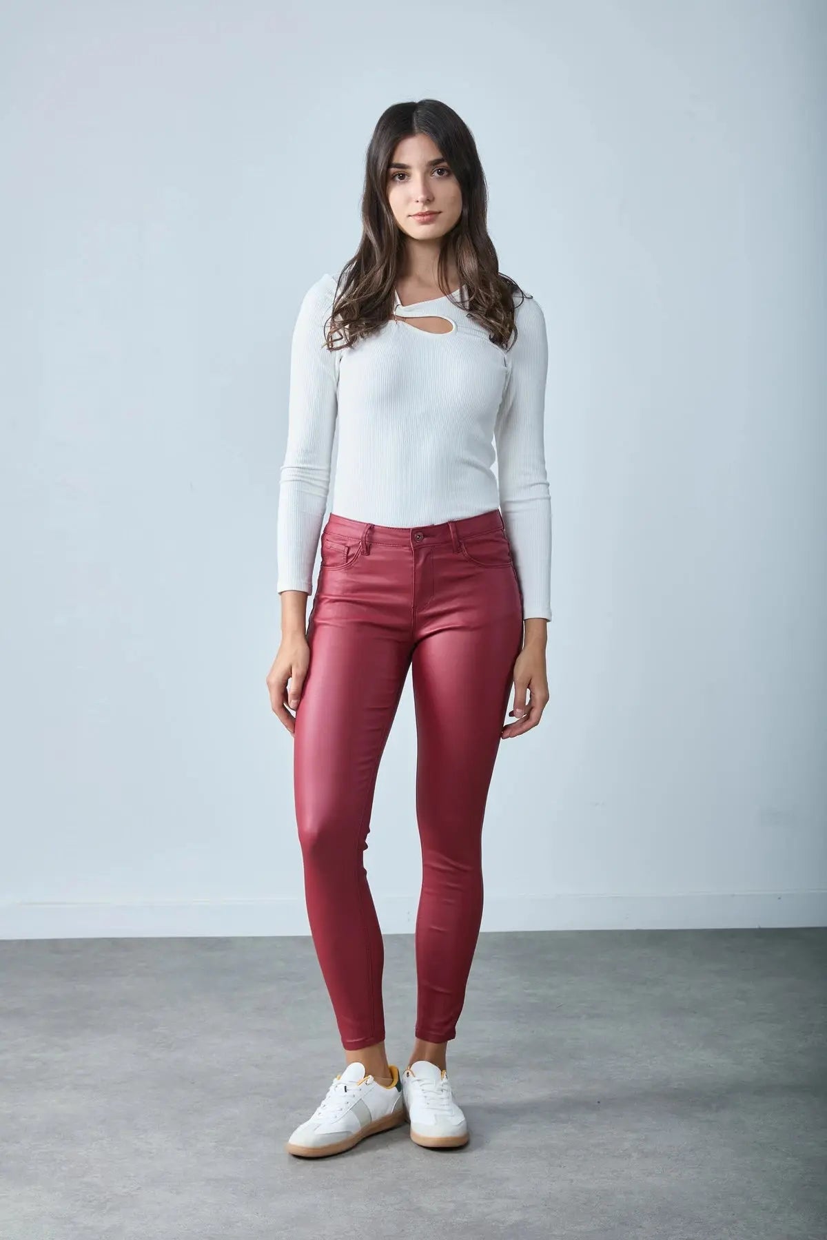 Pantalon Enduit Push-up - Magika L'Empire Des Marques