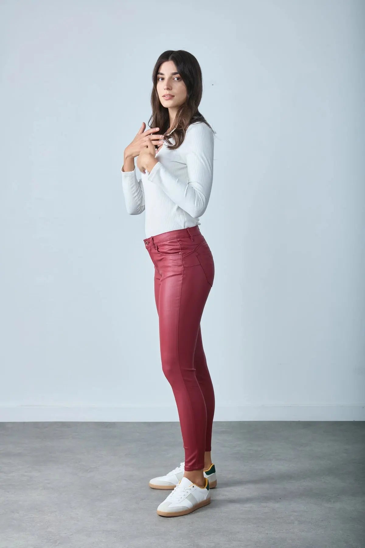 Pantalon Enduit Push-up - Magika L'Empire Des Marques