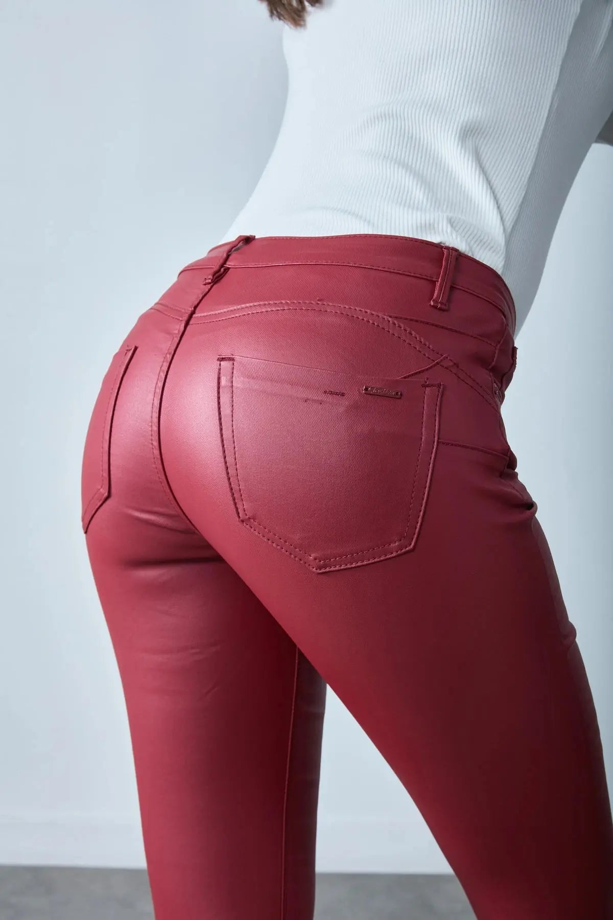 Pantalon Enduit Push-up - Magika L'Empire Des Marques