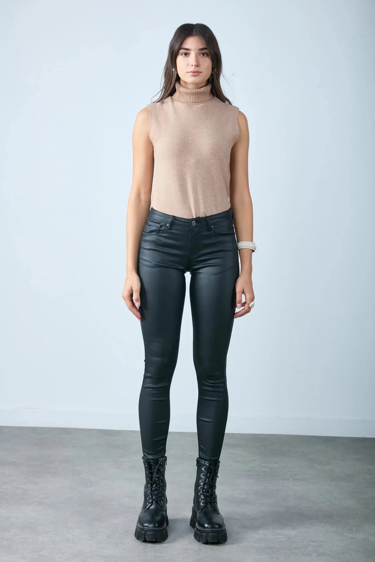 Pantalon enduit Push-Up - Magika L'Empire Des Marques