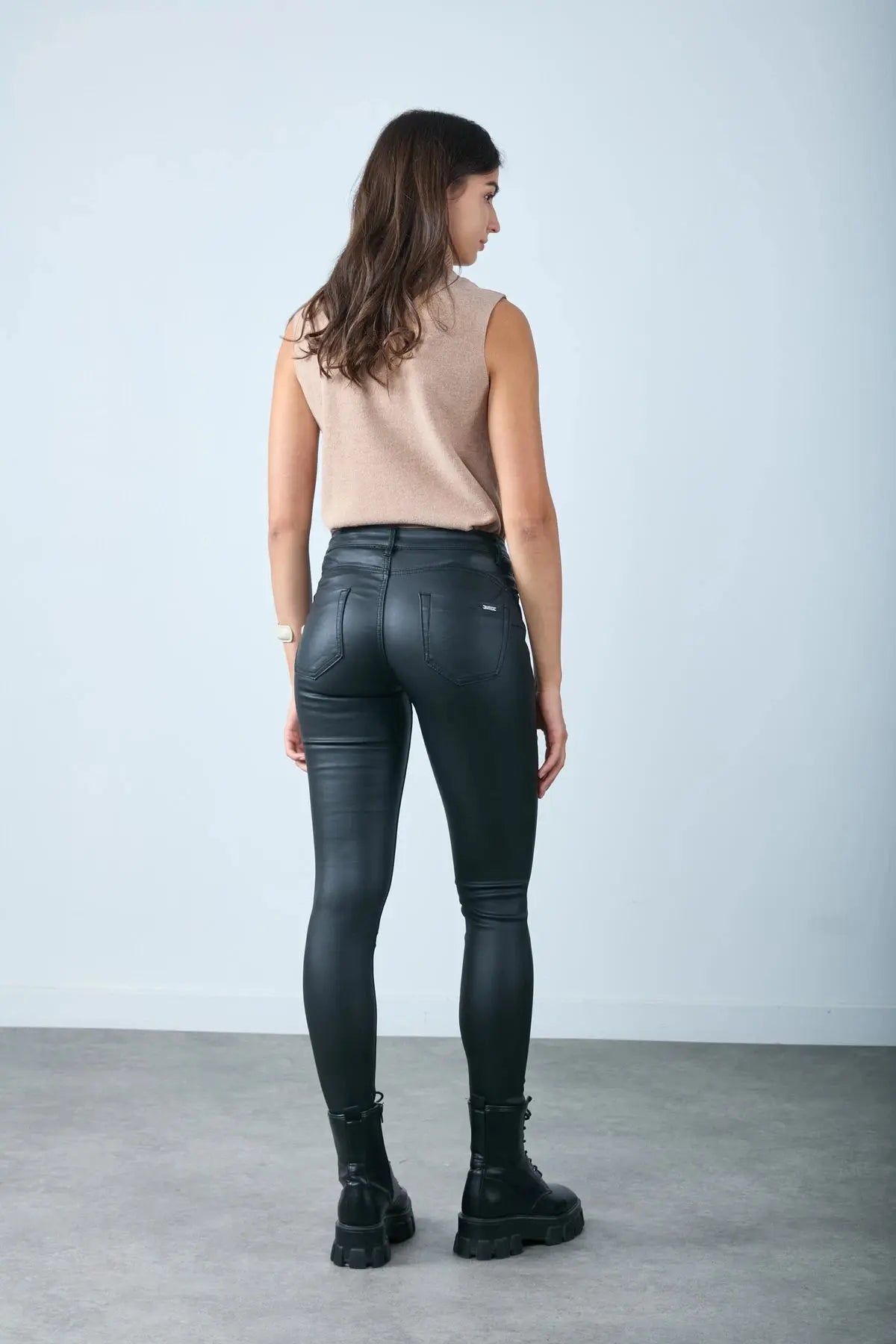 Pantalon enduit Push-Up - Magika L'Empire Des Marques