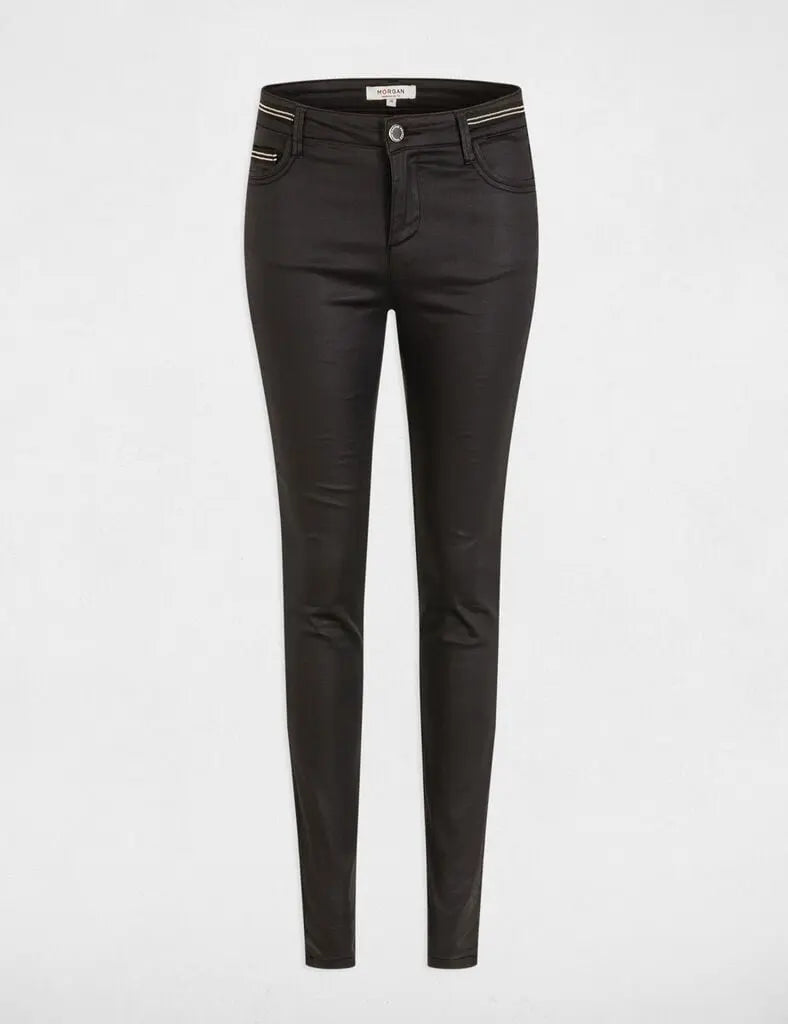 Pantalon slim enduit - PALONA Morgan