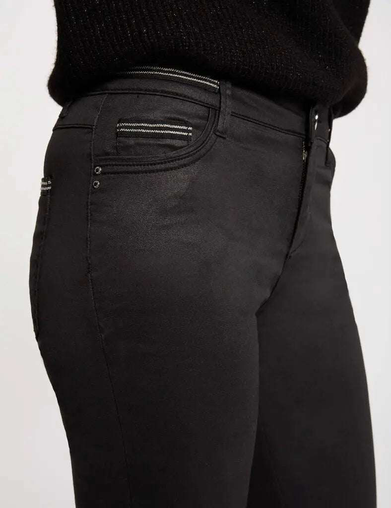 Pantalon slim enduit - PALONA Morgan
